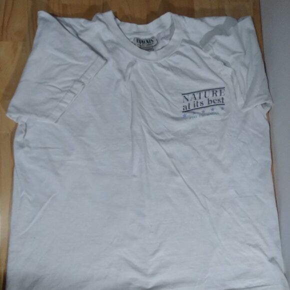 Vintage 90s Nature At It's Best Las Hadas Tropical Bird T-Shirt - Picture 2 of 10